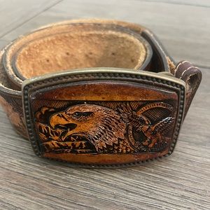 Alumaline 4108 Belt Buckle BB-317 With Belt